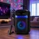 Портативная Bluetooth колонка для караоке с микрофоном FM радио USB TF LED подсветка аккумулятор 1200 мАч (Z9A-LB) - изображение 1