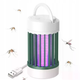 Электрическая USB лампа ловушка для уничтожения насекомых комаров Camping Mosquito Lamp Черная Белый - изображение 1