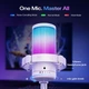 Мікрофон MAONO DGM20S USB ігровий з шумопоглинанням, RGB підсвіткою та стійкою-пантографом - изображение 5