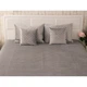 Двустороннее декоративное покрывало Velour Ромб, 220x240 см, Евро, Grey Темно-серый - изображение 2