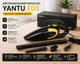 Автомобільний пилосос Yantu E03 Black Gold Потужний портативний автопилосос 80 Вт з HEPA-фільтром - зображення 4