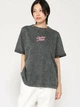 Футболка хлопковая женская Guess Ss Cn Quiero Amor Tee W6GI16-K3036-F90A S Black Acid Wash (7621235997311) - изображение 3