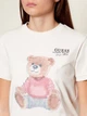 Футболка хлопковая женская Guess Carla Cn Ss T-Shirt V6RI08-K8FQ4-G012 XS Cream White (7621235088316) - изображение 4