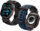 Ремінець Spigen DuraPro Armor для Apple Watch 6/7/8/9/10/11/SE/SE 3/Ultra 1/Ultra 2/Ultra 3 (44/45/46/49 mm) Abyss Blue (8809971239349) - зображення 1