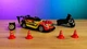 Дрифт машинка на радиоуправлении 4WD с подсветкой паром и запасными колесами Mercedes-Benz Оранжевый - изображение 2