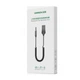 Bluetooth-ресивер UGREEN CM309 Bluetooth Car Receiver Aux with Mic Space Gray - изображение 2