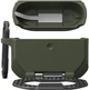 Чехол UAG для AirPods Pro (Gen 3, 2025) with Built-in Phone Stand, Monarch Olive Drab/Silver (104131117233) - изображение 15