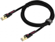 Патч-корд ASUS ROG ZOOM Cat 7 10 Гбіт/с 3 м Black - зображення 1