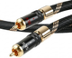 Кабель SKW Fever-Grade BG04S-1 RCA - RCA 1 м Red-White - зображення 1