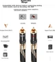 Кабель SKW Fever-Grade BG04S-1 RCA - RCA 1 м Red-White - зображення 7