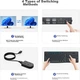 KVM-перемикач MT-Viki MT-471UK-L 4 порти VGA Black - зображення 2