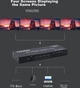 Матричный HDMI-коммутатор ZHENWEI 2.0 2 входа 4 выхода 4K 60Hz - изображение 2