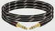 Аудиокабель SKW BG-08 Jack 6.3mm TRS - Jack 6.3mm TRS 1м Black - изображение 1