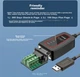 Кабель DTECH DT-5019C USB-COM-порт RS232/422/485 1 м - изображение 6