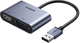 Конвертер UGREEN USB 3.0 — HDMI/VGA Full HD 1080p 60Гц Black - изображение 1