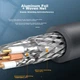 Сетевой кабель CHOSEAL QS2680A Cat8 S/FTP 40 Гбит/с 100 м Gray - изображение 8