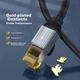 Патч-корд CHOOSEAL QS567A Cat 6a SFTP 25 м Black - изображение 3
