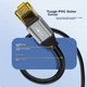 Патч-корд CHOOSEAL QS567A Cat 6a SFTP 25 м Black - изображение 5