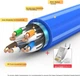 Сетевой кабель Choseal QS2669BT25 Cat6A FTP 25 м Blue - изображение 3