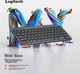Logitech Master Series MX KEYS MINI, корпоративная коммерческая клавиатура, высококлассная ультратонкая клавиатура Magic Control для iPad, с беспроводным приемником, черная [Бонус к заказу] - изображение 5