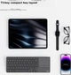 Клавиатура беспроводная Rapoo E900T Wireless/Bluetooth Dark Grey - изображение 5