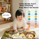 CAREBABY Книга для раннього розвитку з 3D сенсорним керуванням та звуками, аудіокнига для когнітивного розвитку для немовлят та малюків віком 0-3 років, тактильна, стійка до розривів - изображение 2