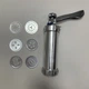 Кондитерский шприц-пресс для печенья и крема 10 насадок Biscuits 02 CCS - изображение 1