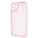 Бампер-чохол iPaky Exclusive Dot Bumper для iPhone 13 Pro, рожевий - зображення 1