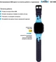 Дитячий смарт-годинник AmiGo GO008 MILKY, GPS, WIFI, 2G, BT4.0, 400mAh, Blue UA UCRF - изображение 6