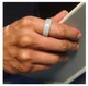 Розумне кільце Oura Ring 4 Ceramic Tide Size 6 (JZ90-57461-06) - изображение 5