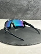 Сонцезахисні окуляри Oakley Jawbreaker OO9290 чорні з лінзою Fire Iridium, дзеркальні, спортивний щиток, чоловічі, - зображення 5
