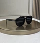 Сонцезахисні окуляри Tom Ford FT1022 чорні авіатор, темно-синя лінза, подвійний міст, унісекс, - зображення 1
