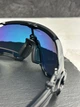 Сонцезахисні окуляри Oakley Jawbreaker OO9290 чорні з лінзою Fire Iridium, дзеркальні, спортивний щиток, чоловічі, - зображення 9