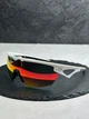 Солнцезащитные очки Oakley Sphaera OO9403 белые с линзой Prizm Ruby, спортивный щиток, мужские, - изображение 1