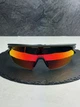 Сонцезахисні окуляри Oakley Sphaera OO9403 чорні матові з лінзою Prizm Ruby, спортивний щиток, чоловічі, - зображення 2