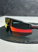 Солнцезащитные очки Oakley Radar EV Advancer OO9442 черные матовые с линзой Prizm Ruby, спортивные, мужские, - изображение 9
