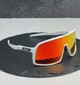 Сонцезахисні окуляри Oakley Sutro білі спортивні щит з лінзою Prizm Ruby, вело біг, чоловічі, - зображення 1