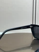Сонцезахисні окуляри Saint Laurent SL 276 Mica чорні котяче око ацетатні, чорна лінза, жіночі, - зображення 7