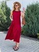 Жіночий літній комплект (сукня міді+жакет) Uaclothes 48-50 Червоний (like38617-190511371) - зображення 2