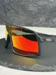 Сонцезахисні окуляри Oakley Sutro чорні спортивні щит з лінзою Prizm Ruby, вело біг, чоловічі, - зображення 3