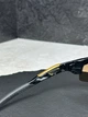 Сонцезахисні окуляри Oakley RadarLock Path чорні золоті спортивні з лінзою Prizm 24K, вело, чоловічі, - зображення 6