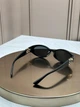 Солнцезащитные очки Gucci GG1662SA черные овальные, логотип GG, темная линза, женские, - изображение 5