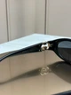 Солнцезащитные очки Gucci GG1662SA черные овальные, логотип GG, темная линза, женские, - изображение 6