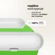 Футляр-чохол для електричної зубної щітки та насадок Oral-B / Philips / Xiaomi, ABS пластик білий - зображення 2