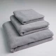 Набор махровых полотенец двусторонних Лаванда 3шт GM Textile 40х70см, 50х90см, 70х140см 400г/м2 (Лавандовый Серый) - изображение 9