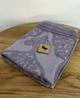 Махровое полотенце хлопок 50х90 L&M Home Textiles винтаж баклажан - изображение 1
