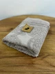 Махровое полотенце хлопок 70х140 L&M Home Textiles винтаж моко светлый - изображение 2