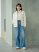Пуховик короткий женский Uniqlo 987313487 S Молочный (1159864590) - изображение 20