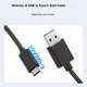 Корпус для SSD-накопичувача UNITEK M.2 NVMe, портативний корпус для жорсткого диска Type-C 3.2, зовнішній SSD-ридер для ноутбуків, планшетів і смартфонів. - зображення 6