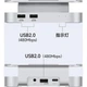 Сумісний з док-станцією розширення Hagibis для Macmini M4, корпус для жорсткого диска, розширення жорсткого диска USB4, інтерфейс Thunderbolt 4/5 для міні-ПК 40 Гбіт/с, настільна підставка - зображення 2